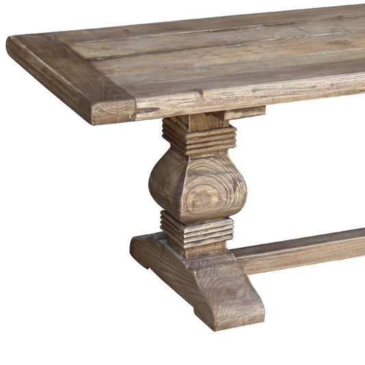 Oyster Old Elm Dining Bench - Pieces For Places