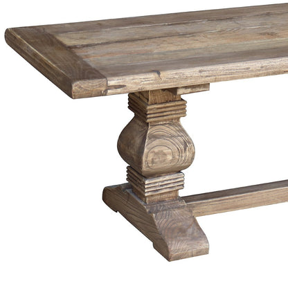 Oyster Old Elm Dining Bench - Pieces For Places