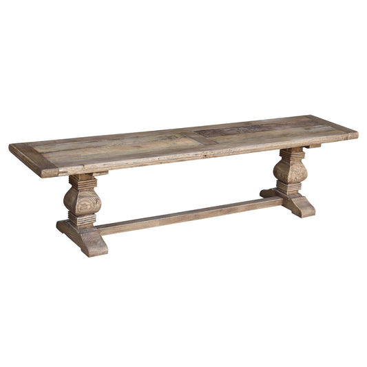 Oyster Old Elm Dining Bench - Pieces For Places