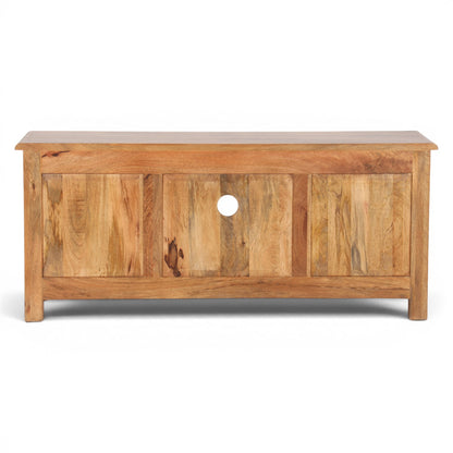 Industrial Solid Mango Wood TV Unit