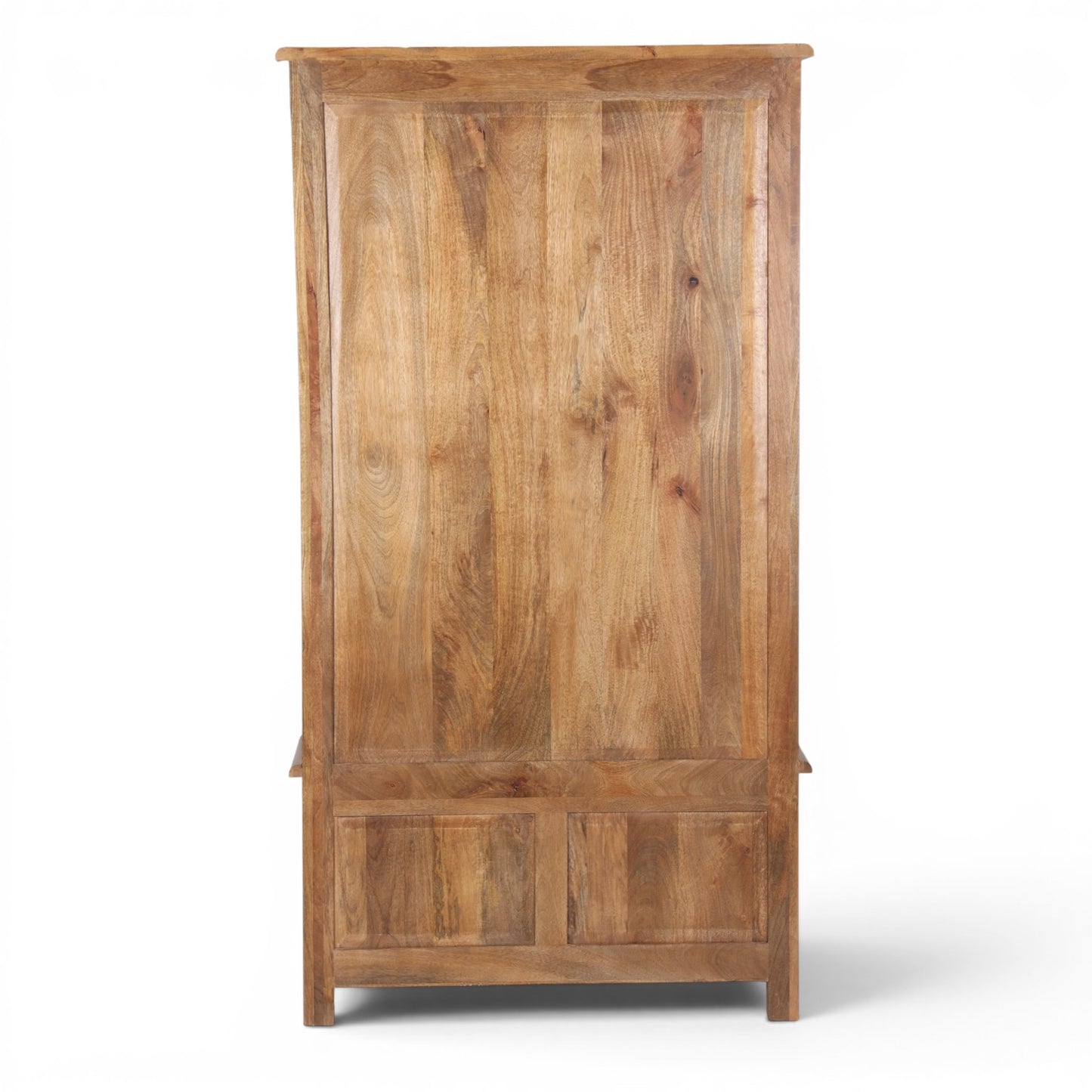 Industrial Solid Mango Wood Bookcase