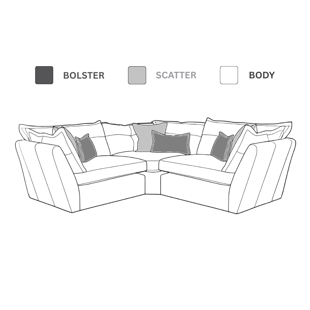 Ruben - Group 2 Corner Sofa - Pieces For Places