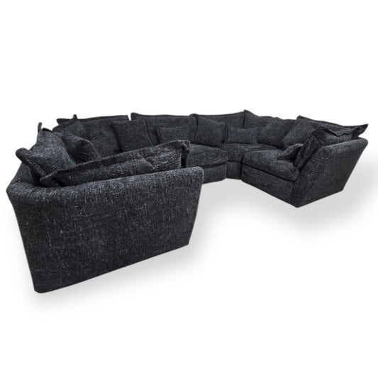 Ruben U Shape Modular Sofa - Anthracite | Ex Display
