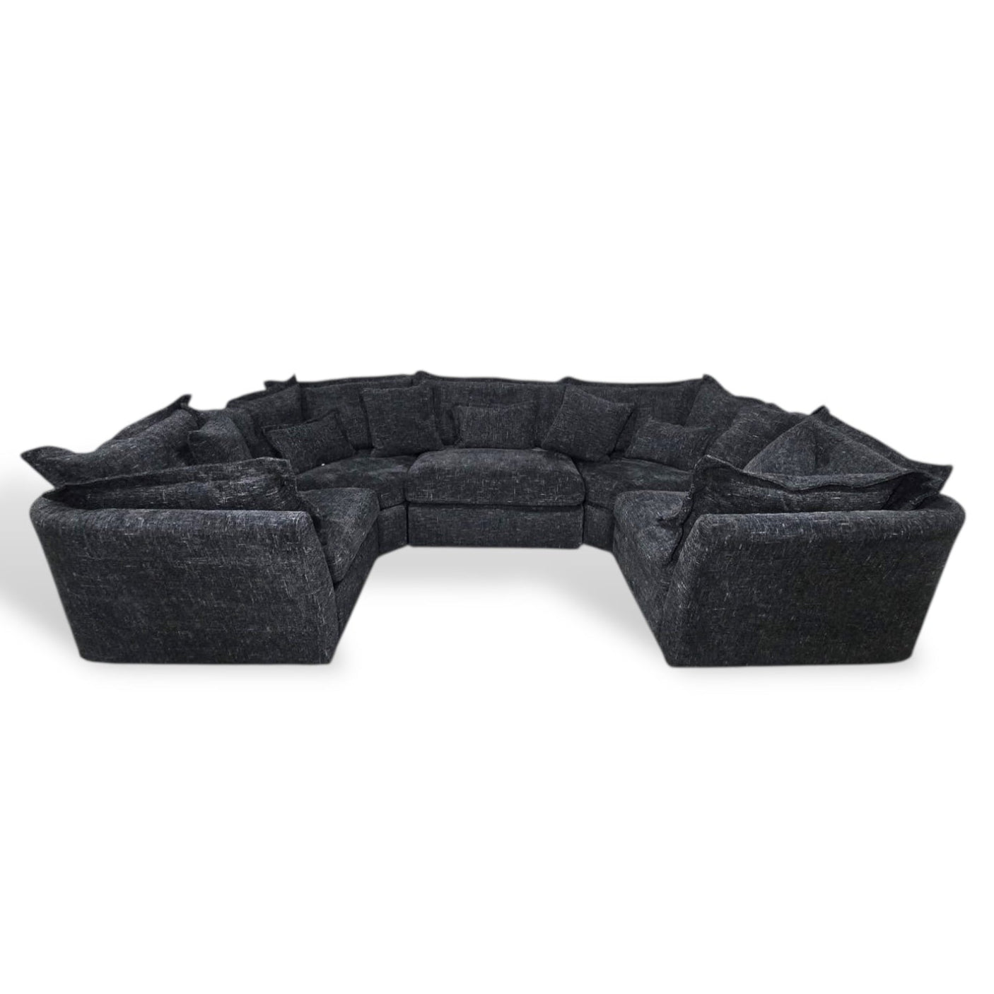 Ruben U Shape Modular Sofa - Anthracite | Ex Display