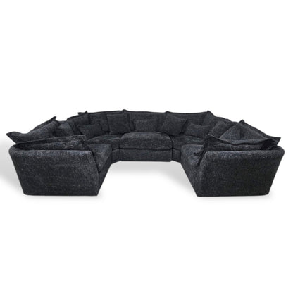 Ruben U Shape Modular Sofa - Anthracite | Ex Display