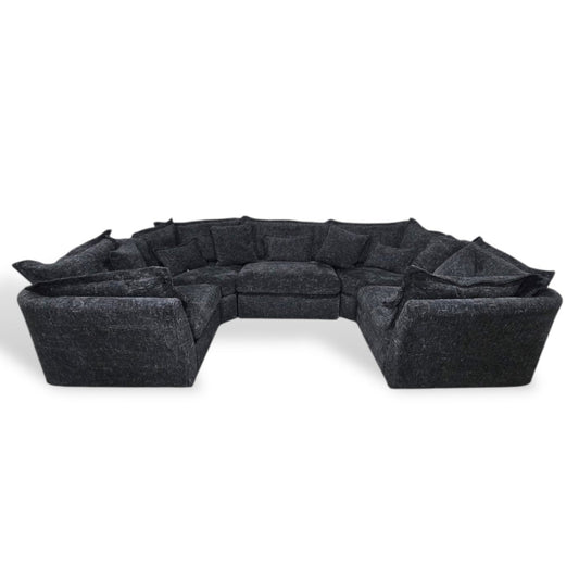 Ruben U Shape Modular Sofa - Anthracite | Ex Display