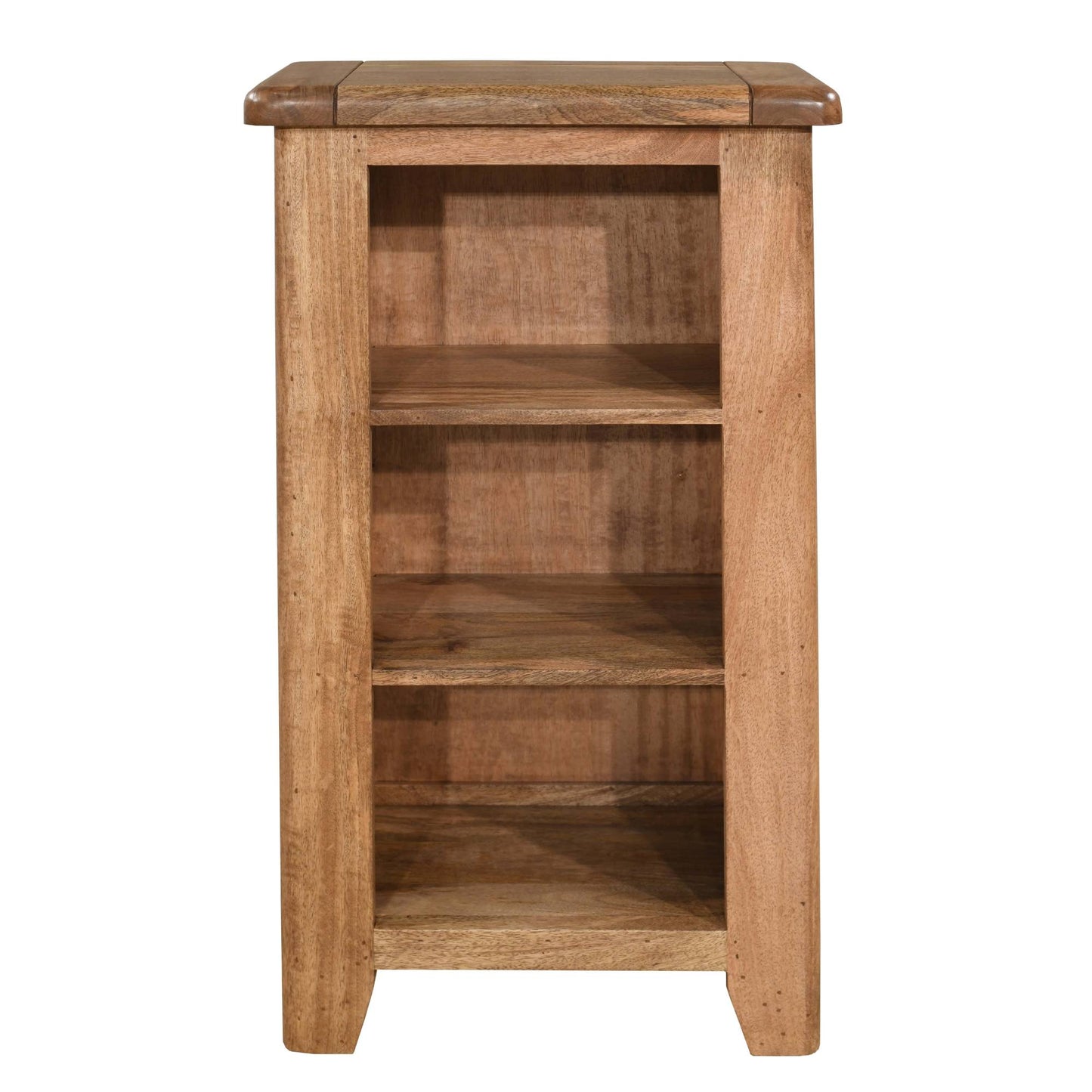 Sandbanks Mango Wood Small Bookcase / CD Unit - Pieces For Places
