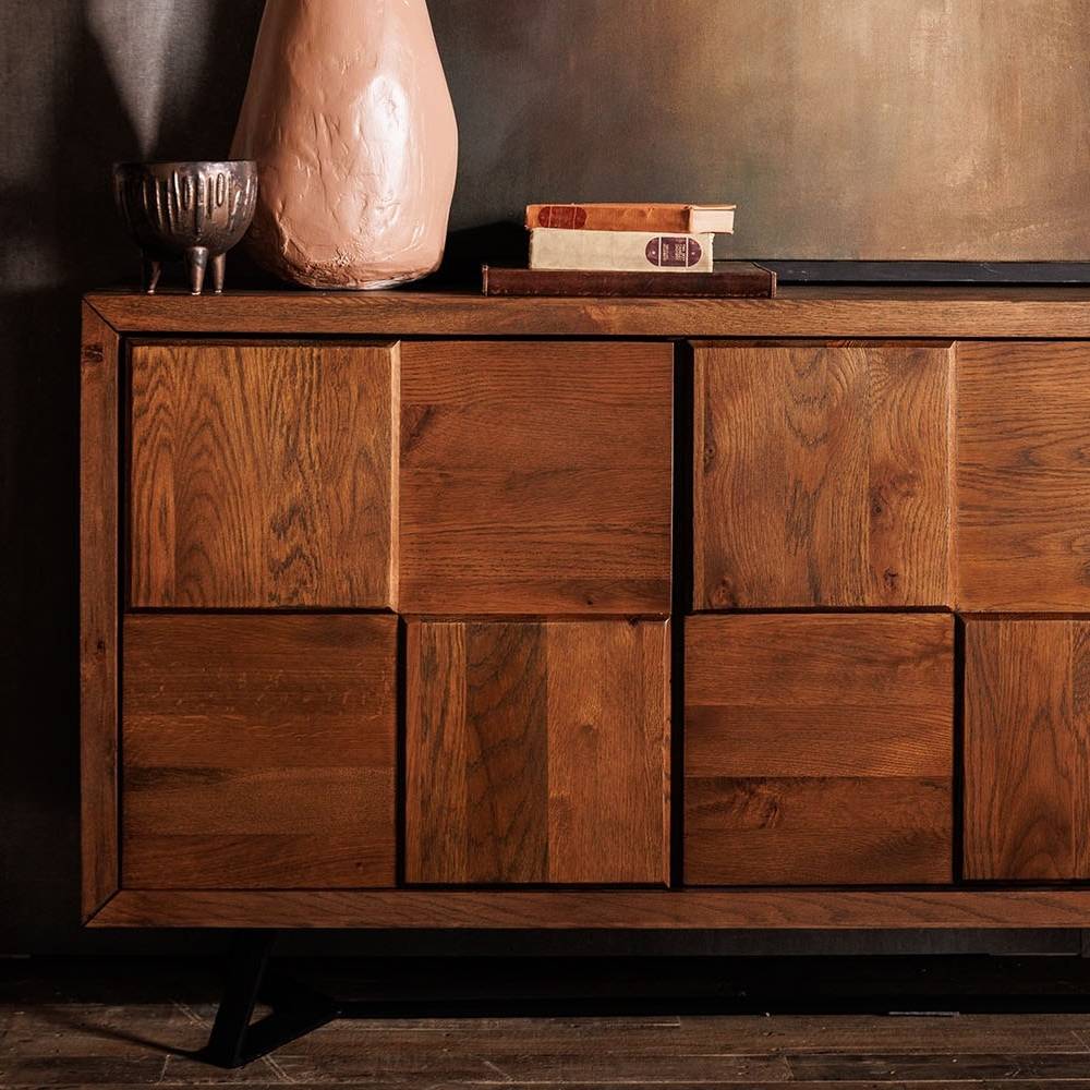 Soho Solid Oak Camden Narrow Sideboard