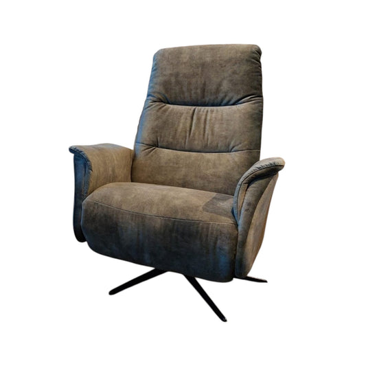 Tate Electric Recliner Chair in Jade Velvet - Pieces For Places