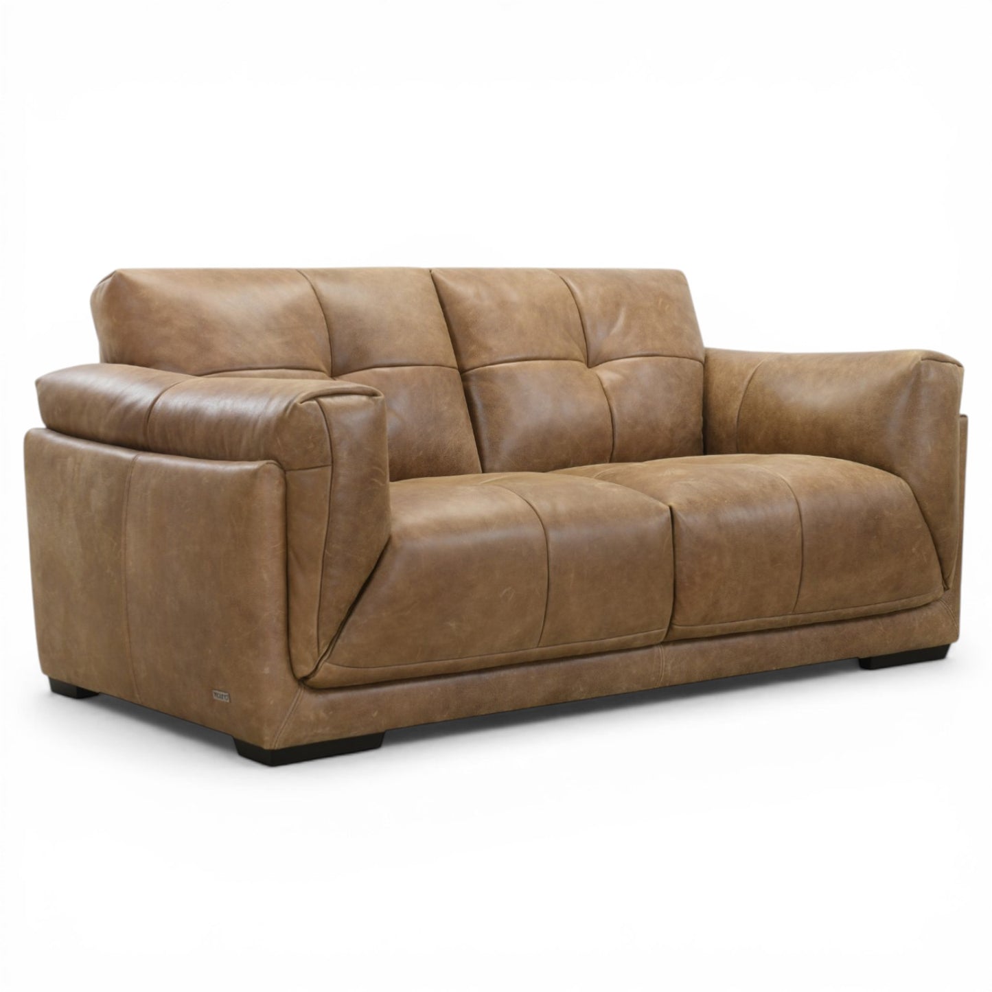 Theo Brown Italian Leather - 2 Seater Sofa
