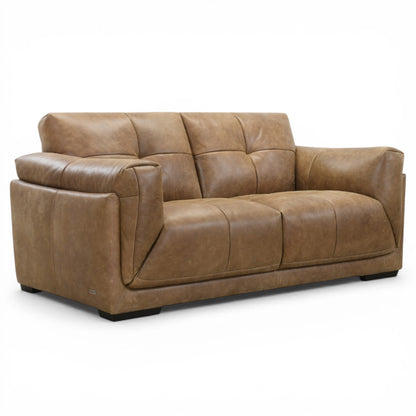 Theo Brown Italian Leather - 2 Seater Sofa
