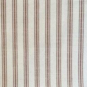 Terracotta Ticking Stripe