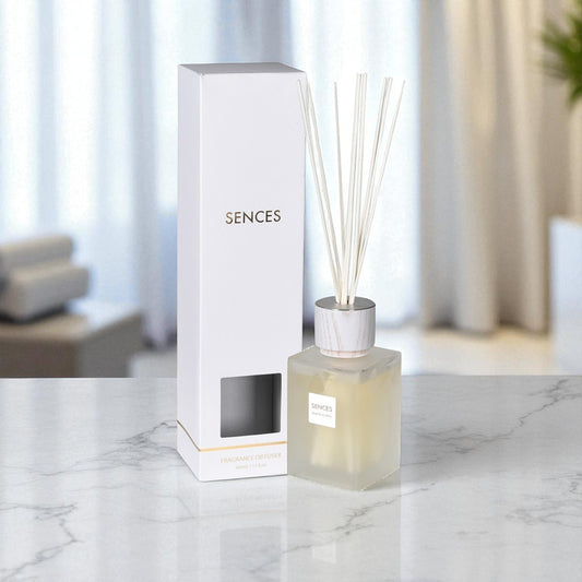 White Alang Alang Diffuser Large 500ml - Pieces For Places