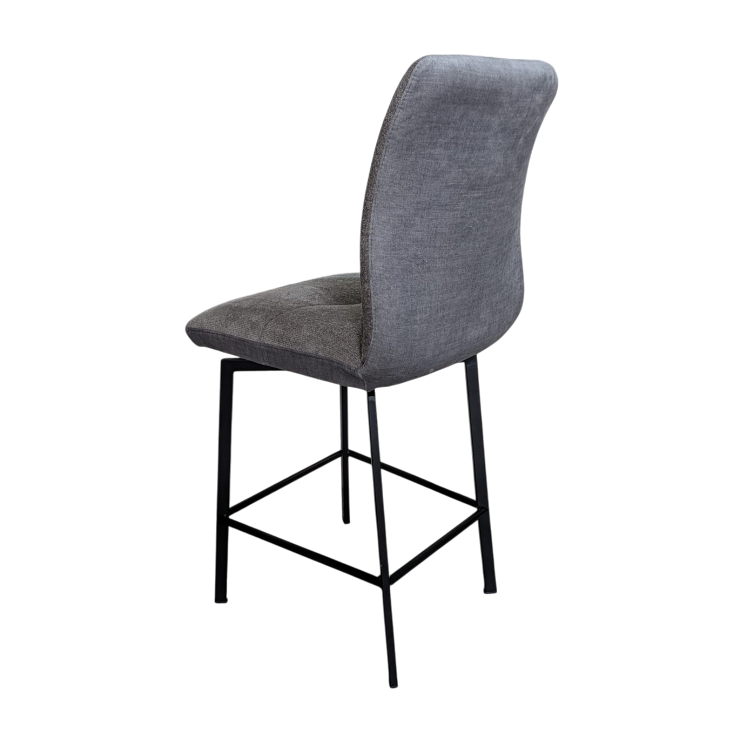 Grey Fabric Selmy 1 Barstools (set of 2)
