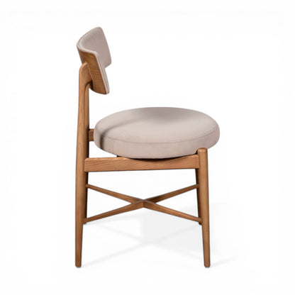 Winchester Flora Dining Chair 2 Pack - Grey Velvet
