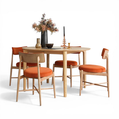 Winchester Flora Dining Chair 2 Pack - Orange