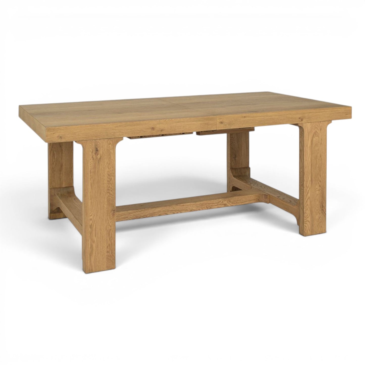 Wyatt Reclaimed Oak Extending Dining Table