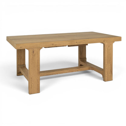 Wyatt Reclaimed Oak Extending Dining Table