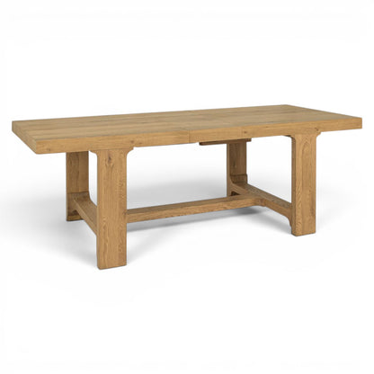 Wyatt Reclaimed Oak Extending Dining Table