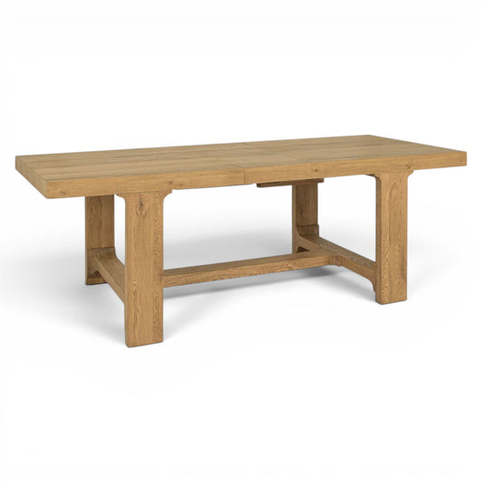 Wyatt Reclaimed Oak Extending Dining Table