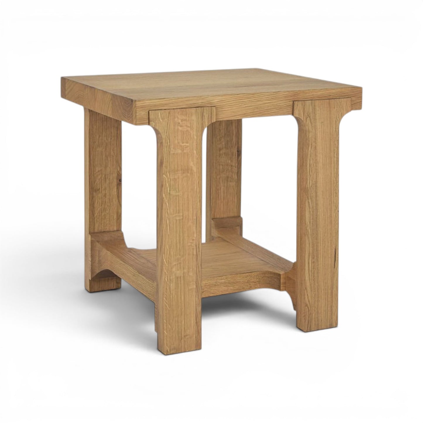 Wyatt Reclaimed Oak Lamp Table