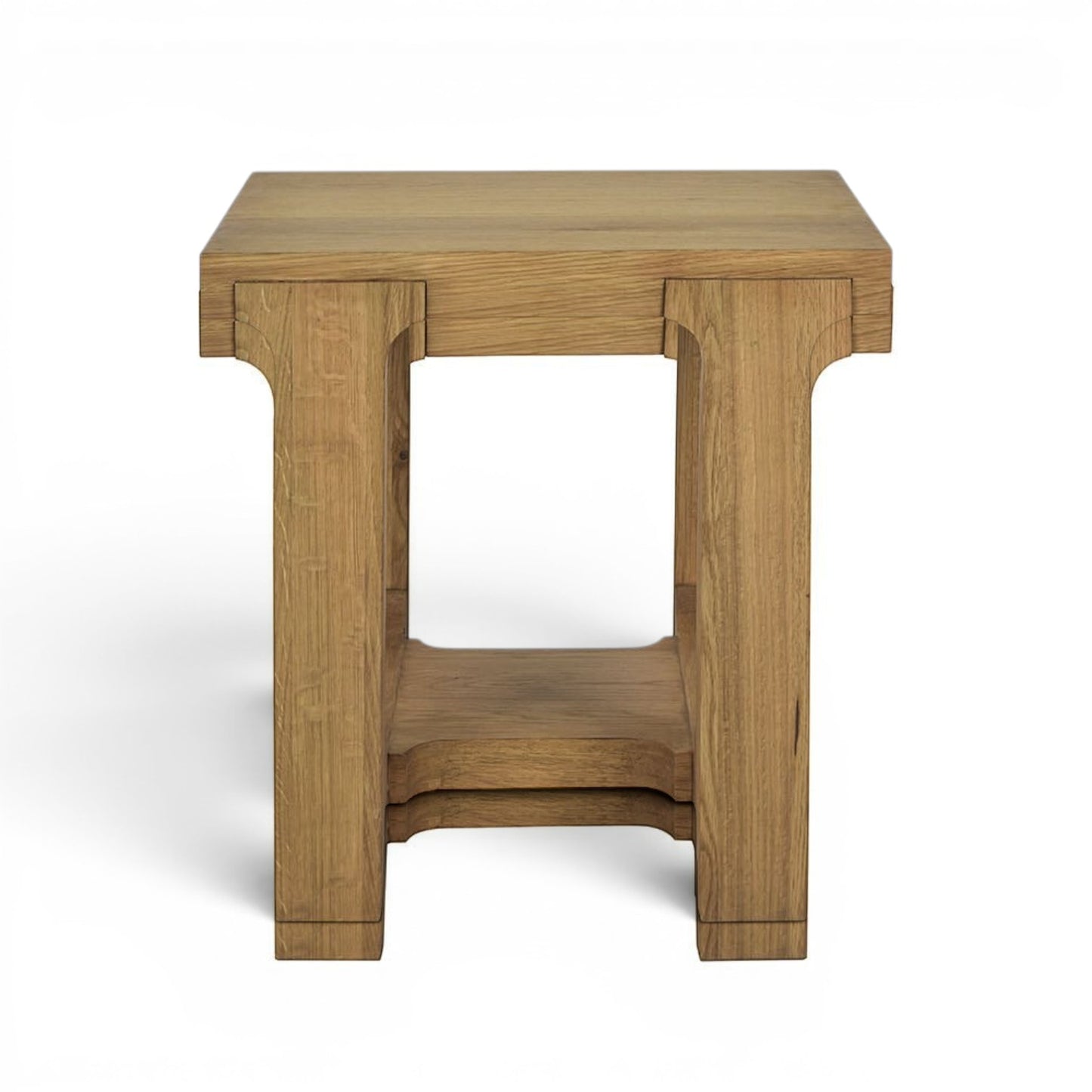 Wyatt Reclaimed Oak Lamp Table