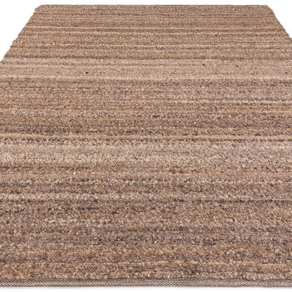Tawny Brown Abbus Rug - 240cm x 340cm