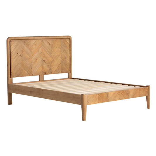 Akimbo Herringbone Super King Size Bed Frame - Pieces For Places