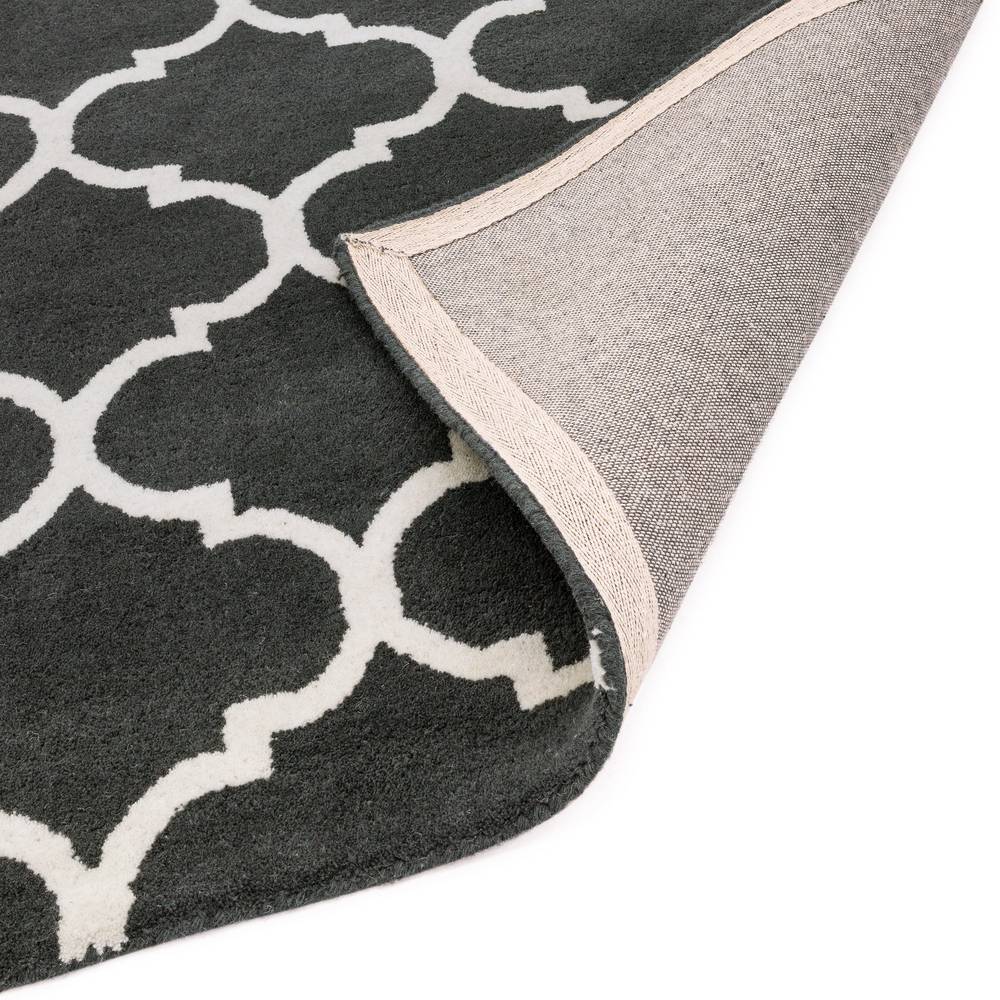 Ogee Charcoal Albany Rug - 80cm x 150cm