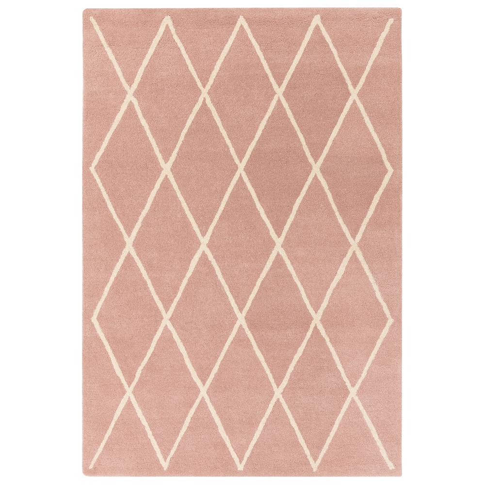 Diamond Pink Albany Rug - 200cm x 290cm