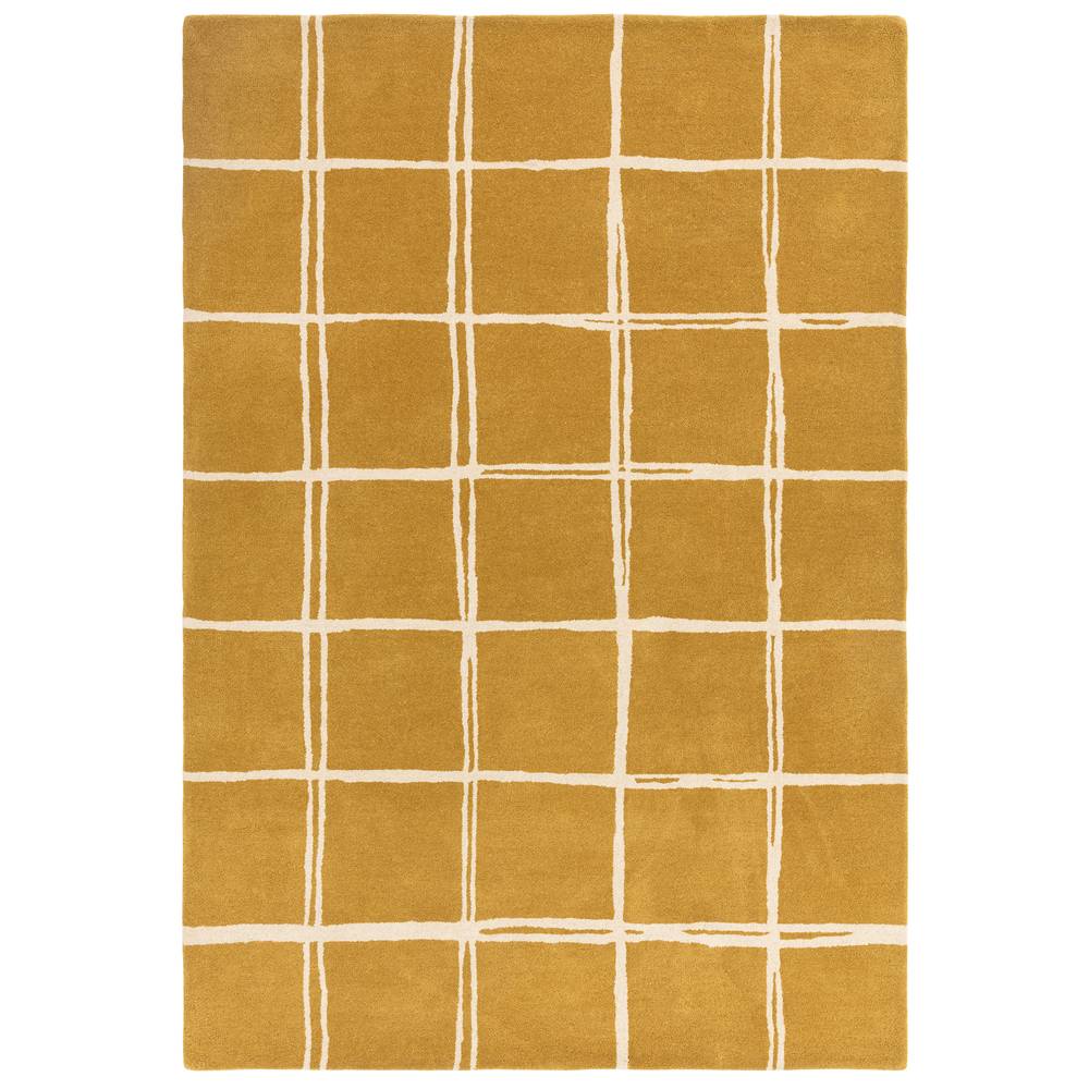 Grid Gold Albany Rug - 200cm x 290cm