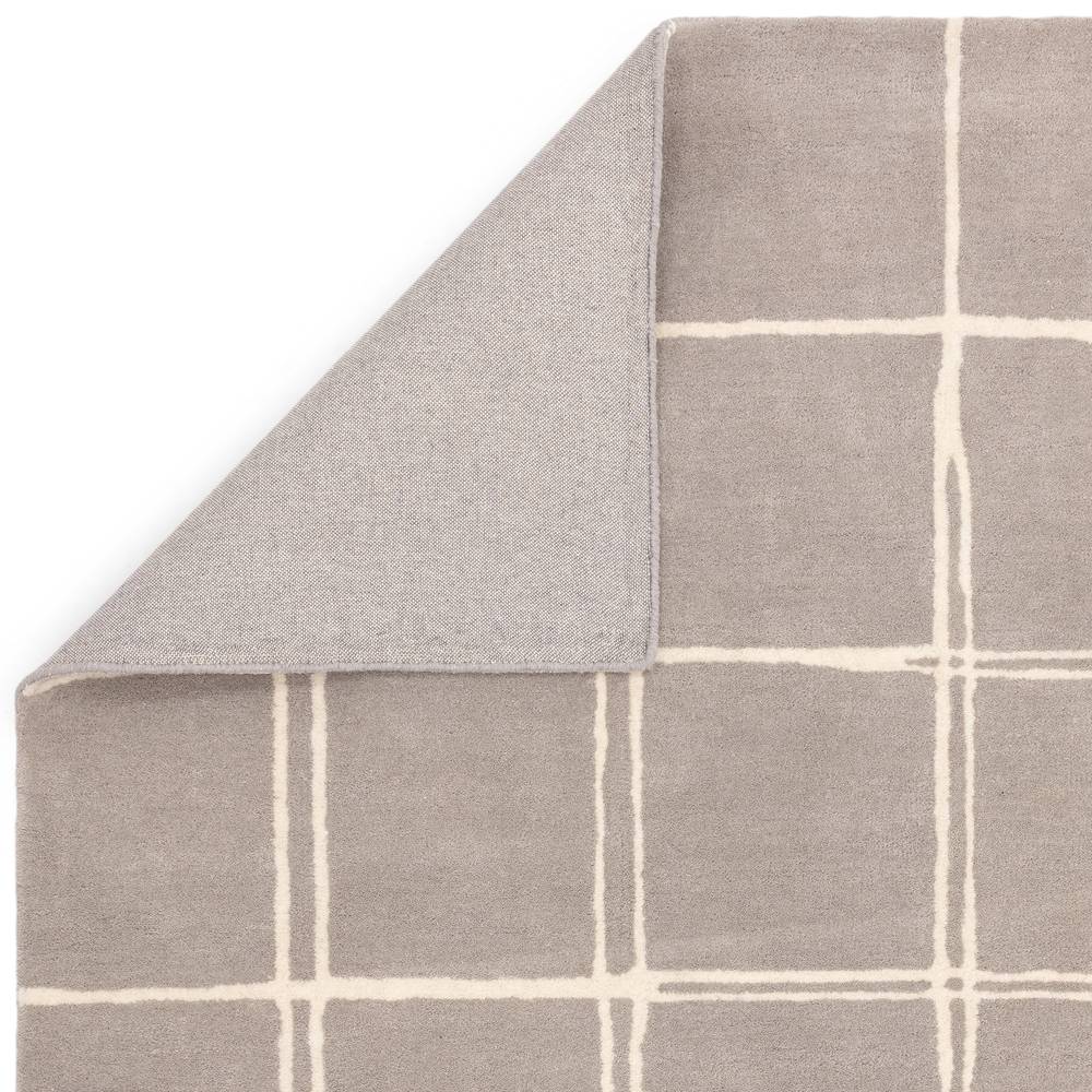Grid Silver Albany Rug - 200cm x 290cm