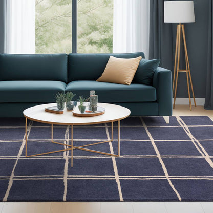 Grid Marine Albany Rug - 200cm x 290cm