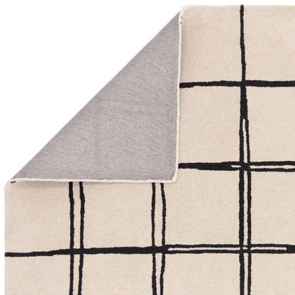 Grid Monochrome Albany Rug - 200cm x 290cm