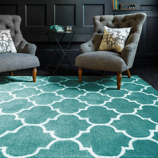 Ogee Duck Egg Albany Rug - 200cm x 290cm