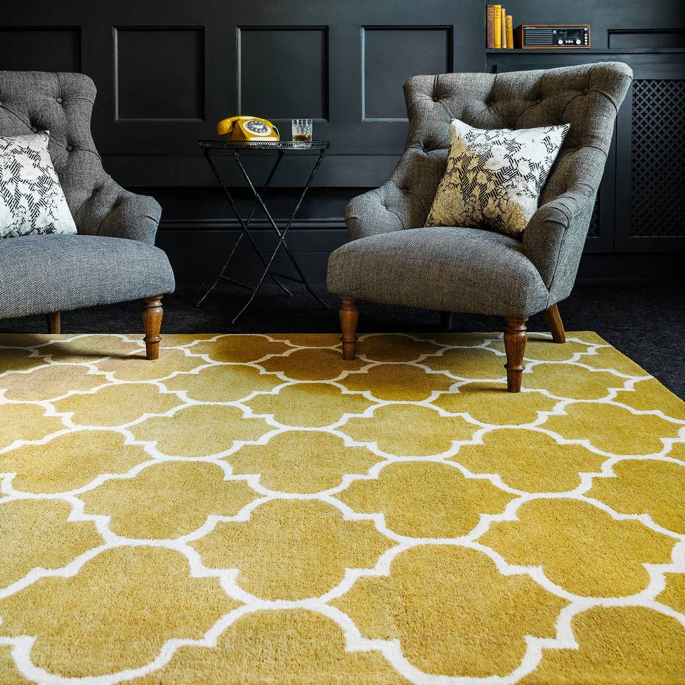 Ogee Ochre Albany Rug - 200cm x 290cm