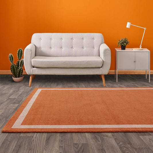 Orange ALBI Rug - 200cm x 300cm