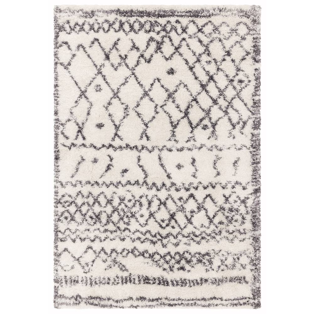 Cream & Grey Alto Rug - 200cm x 290cm