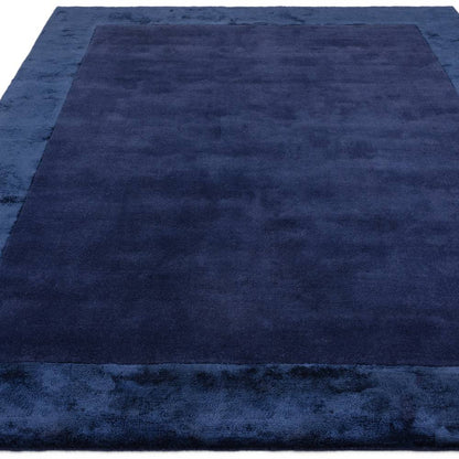 Navy Ascot Rug - 200cm x 290cm