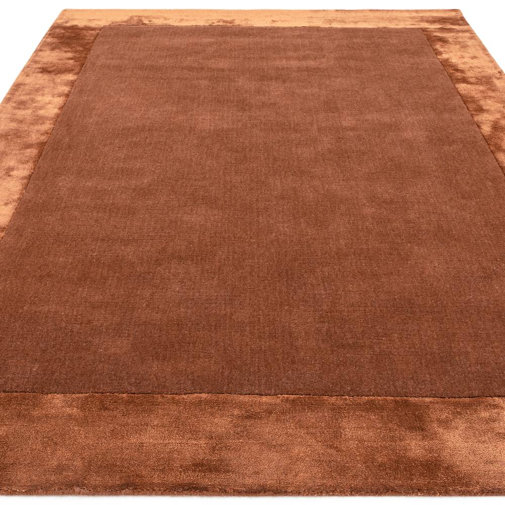 Rust Ascot Rug - 200cm x 290cm