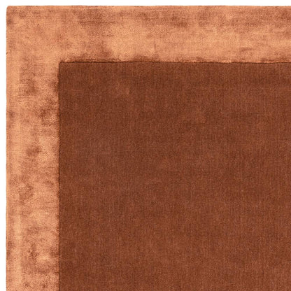 Rust Ascot Rug - 200cm x 290cm