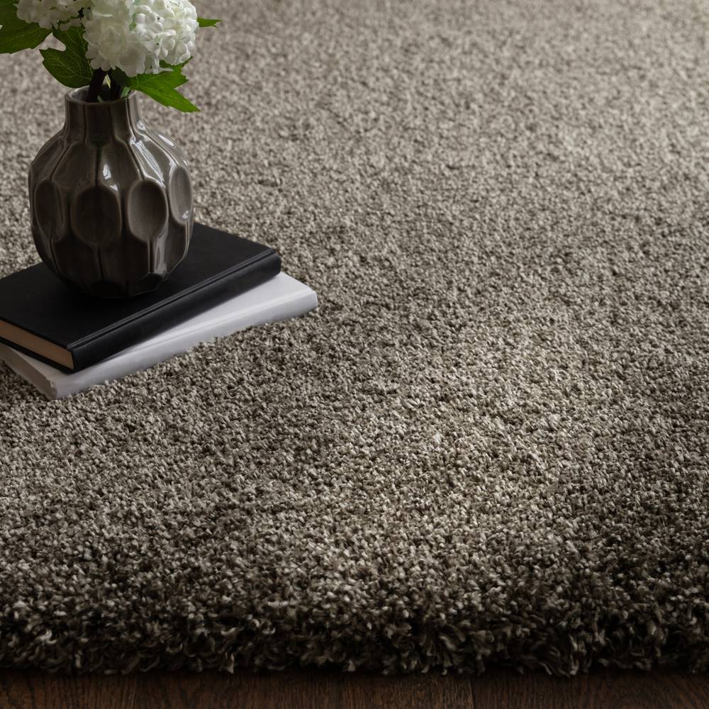 Gunmetal Atlas Rug - 80cm x 150cm