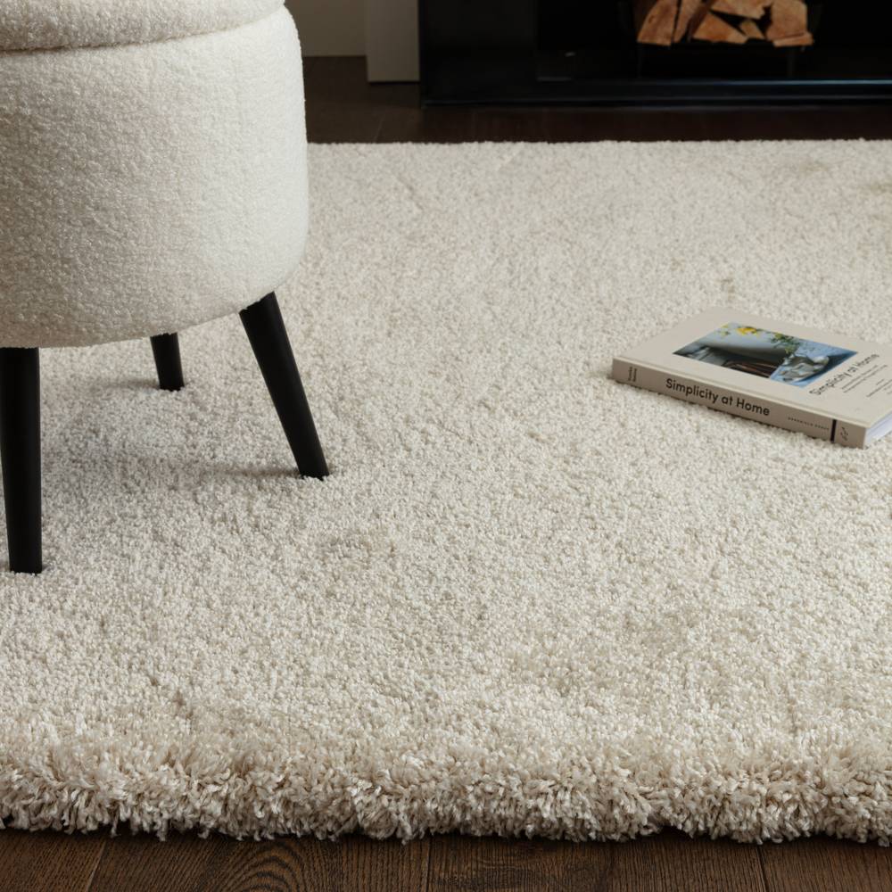 Ivory Atlas Rug - 80cm x 150cm