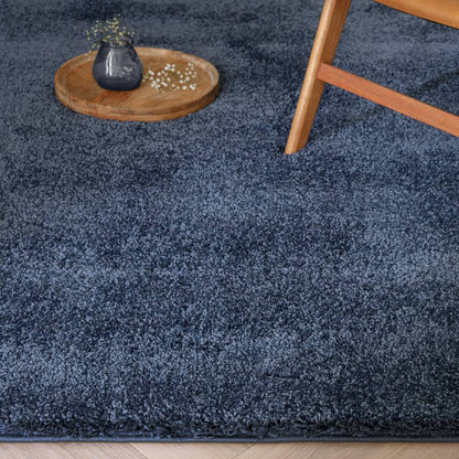 Navy Atlas Rug - 80cm x 150cm