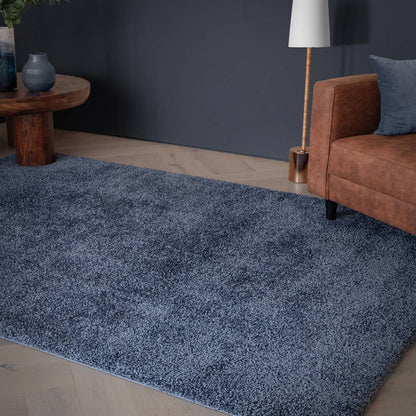 Navy Atlas Rug - 80cm x 150cm