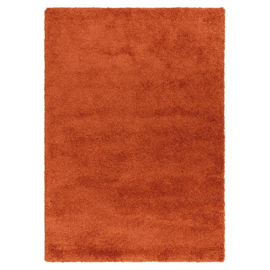 Orange Atlas Rug - 80cm x 150cm