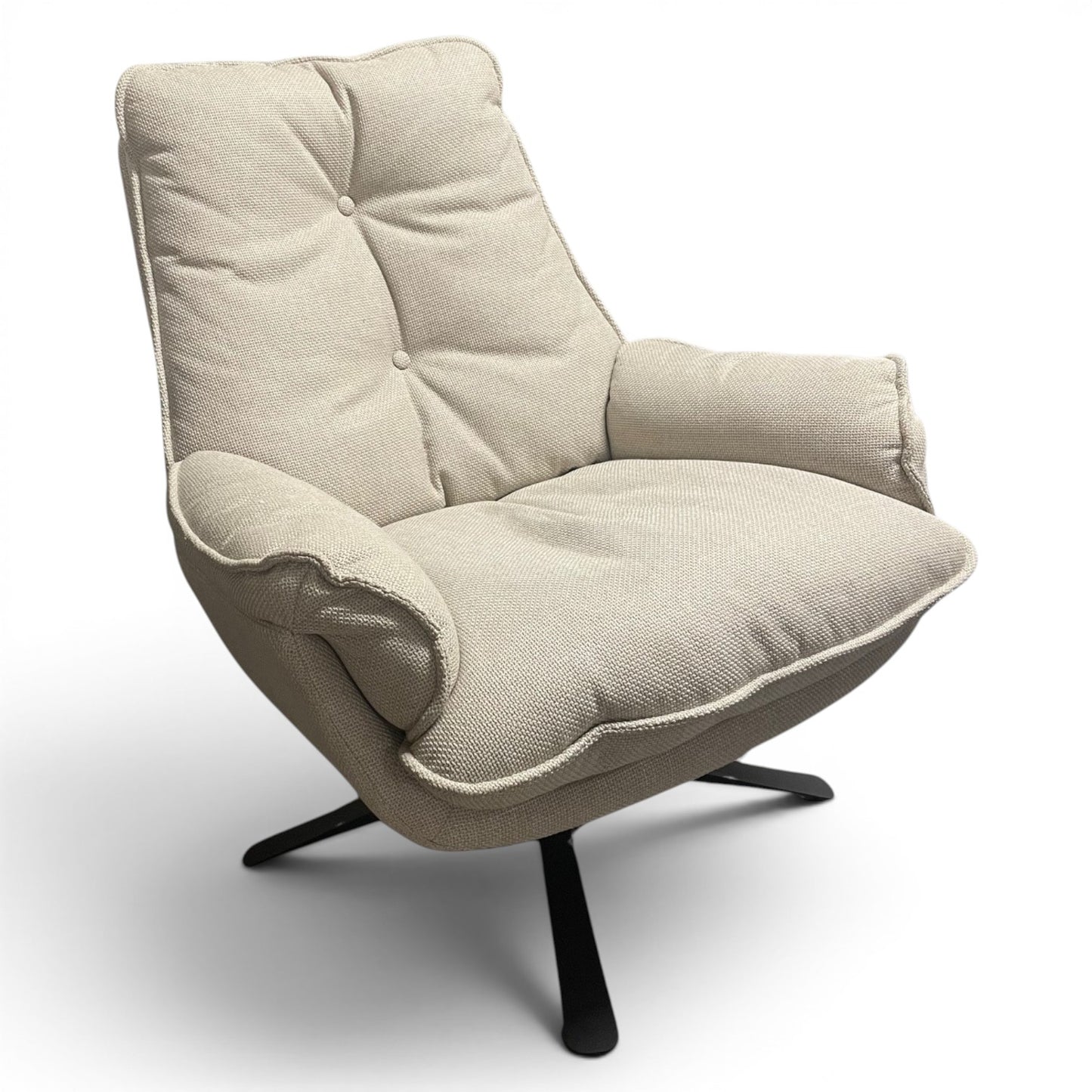 Barlow Occasional Swivel Chair - Oatmeal