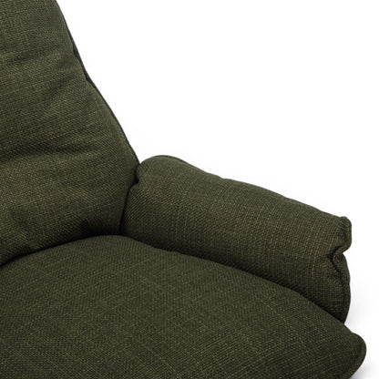 Barlow Occasional Swivel Chair - Olive Green