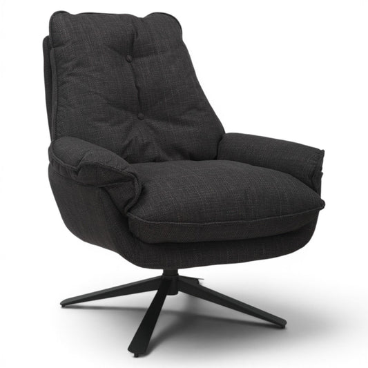 Barlow Occasional Swivel Chair - Slate Grey
