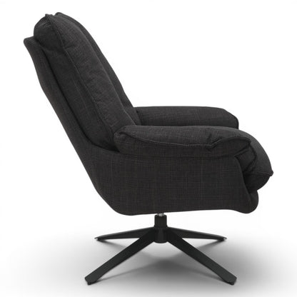 Barlow Occasional Swivel Chair - Slate Grey